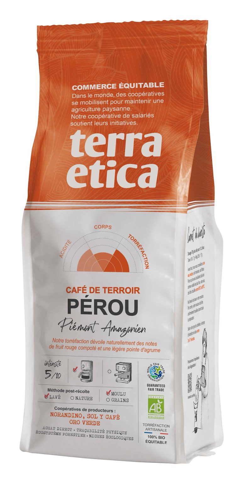 KAWA MIELONA ARABICA 100 % PERU FAIR TRADE BIO 250 g - CAFE MICHEL