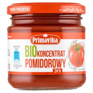 KONCENTRAT POMIDOROWY 22 % - 24 % BIO 185 g - PRIMAVIKA (PRIMAECO)