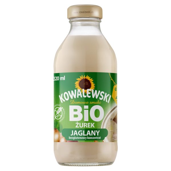 ŻUREK JAGLANY BEZGLUTENOWY KONCENTRAT BIO 320 ml - KOWALEWSKI