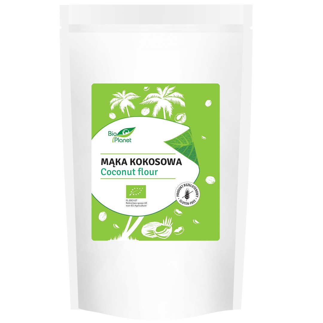 MĄKA KOKOSOWA BIO 400 g - BIO PLANET