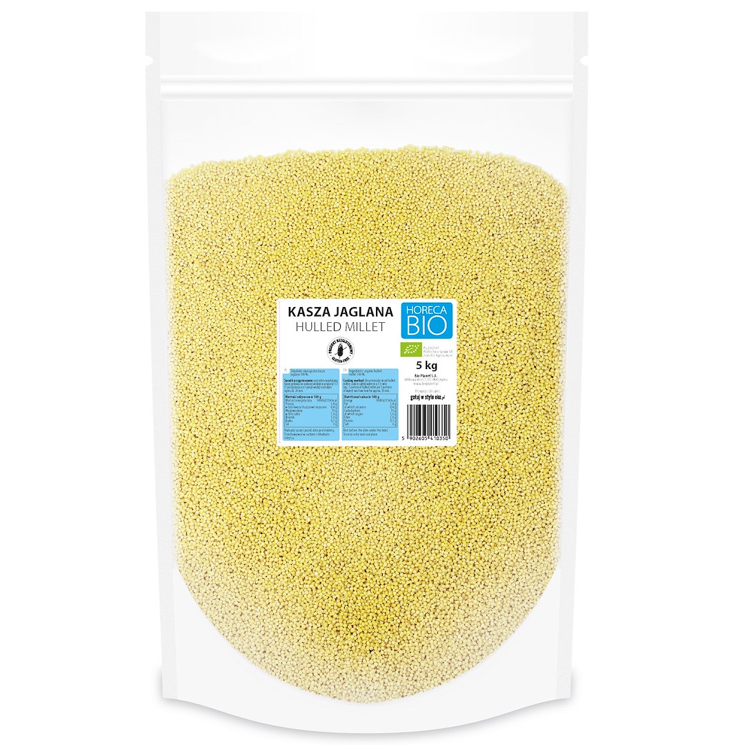 KASZA JAGLANA BEZGLUTENOWA BIO 5 kg - HORECA