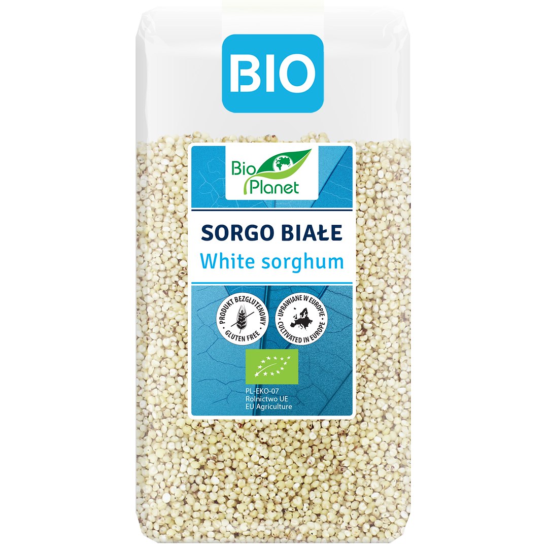 SORGO (ZIARNO OBŁUSZCZONE) BIO 500 g - BIO PLANET