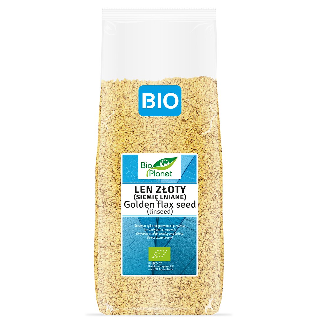 LEN ZŁOTY BIO 1 kg - BIO PLANET