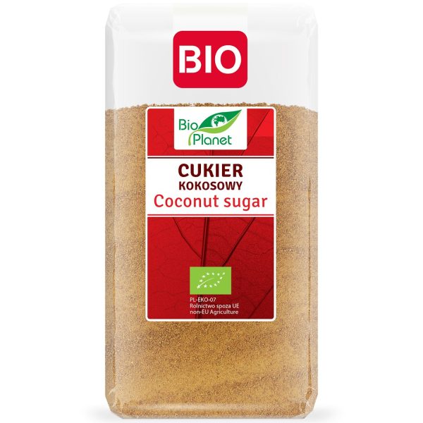 CUKIER KOKOSOWY (PALMOWY) BIO 500 g - BIO PLANET