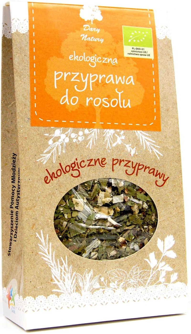 PRZYPRAWA DO ROSOŁU BIO 50 g - DARY NATURY