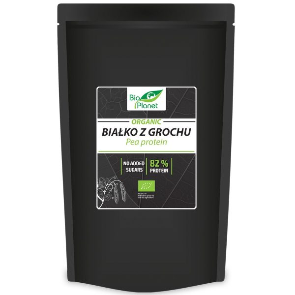BIAŁKO Z GROCHU W PROSZKU BIO 500 g - BIO PLANET