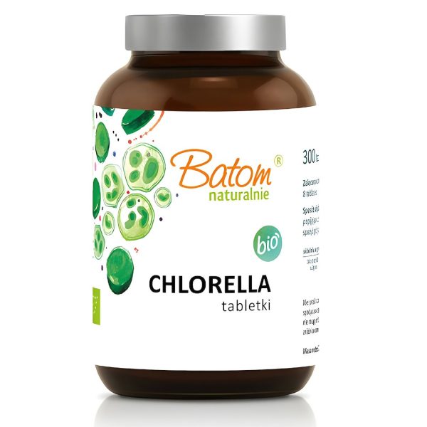 CHLORELLA BIO (400 mg) 300 TABLETEK – BATOM