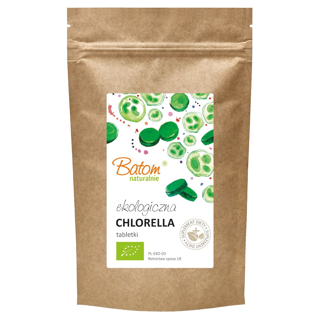 CHLORELLA BIO (400 mg) 625 TABLETEK – BATOM