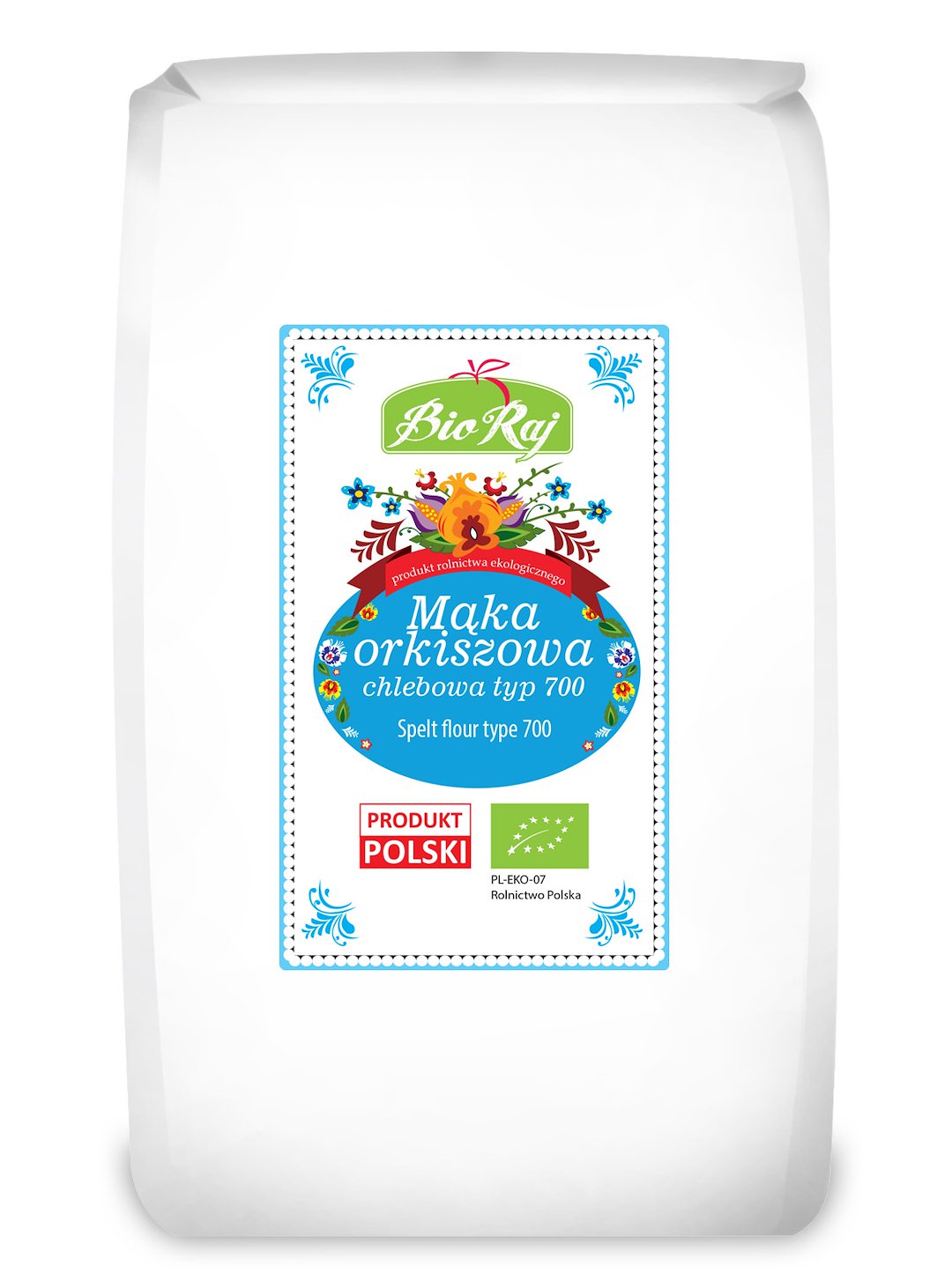 MĄKA ORKISZOWA TYP 700 BIO 1 kg - BIO RAJ