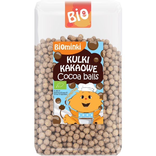KULKI O SMAKU CZEKOLADOWYM BIO 300 g - BIOMINKI