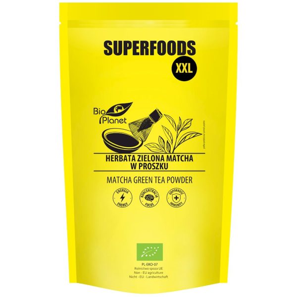 HERBATA ZIELONA MATCHA BIO 500 g - BIO PLANET