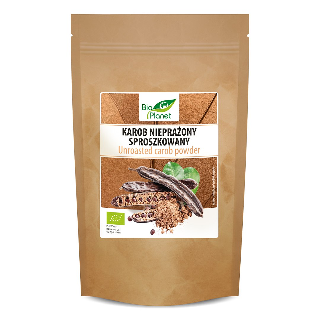 KAROB NIEPRAŻONY BIO 200 g - BIO PLANET
