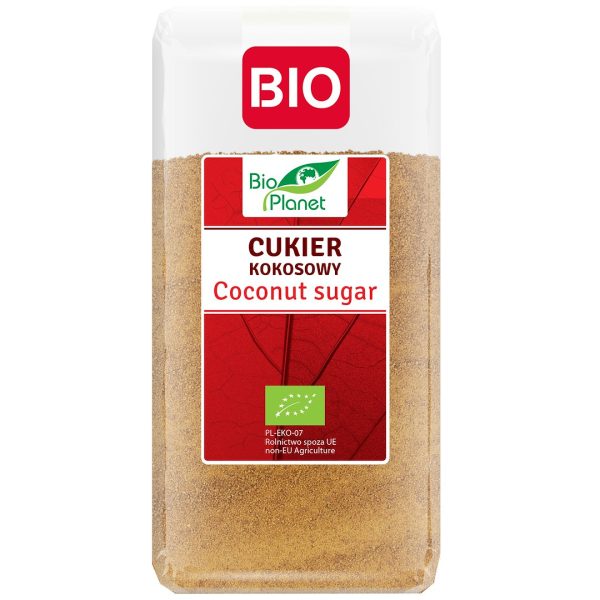 CUKIER KOKOSOWY (PALMOWY) BIO 300 g - BIO PLANET