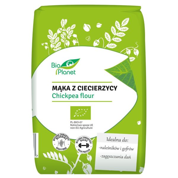 MĄKA Z CIECIERZYCY BIO 400 g - BIO PLANET