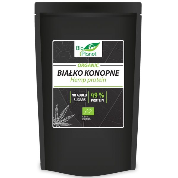 BIAŁKO KONOPNE W PROSZKU BIO 150 g - BIO PLANET
