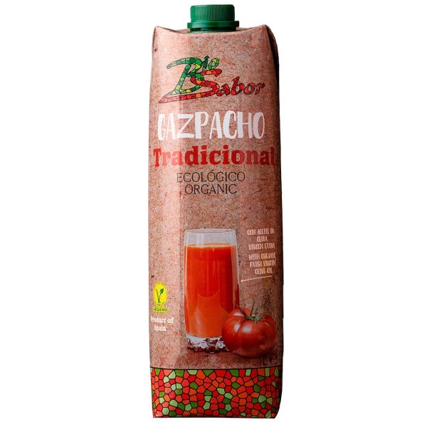 GAZPACHO (HISZPAŃSKA ZUPA WARZYWNA) BIO 1 L - BIOSABOR